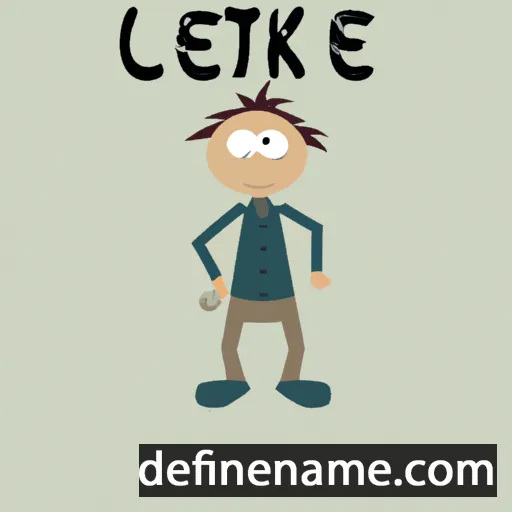 Leletke cartoon