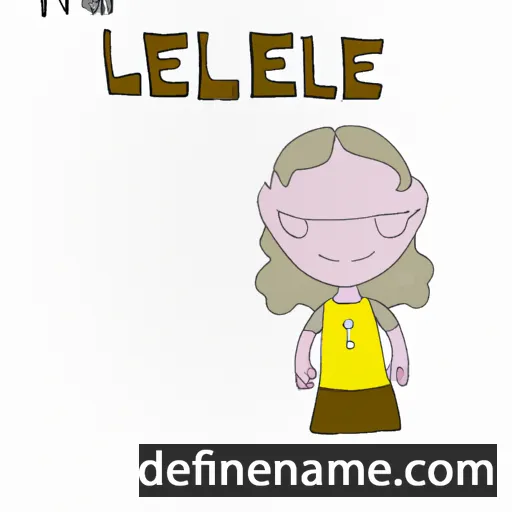 Lellene cartoon