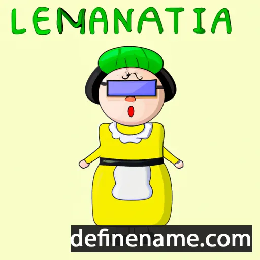 Lemantina cartoon