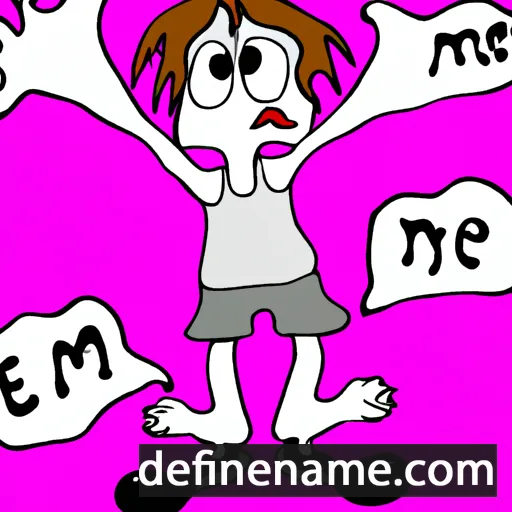 cartoon of the name Lemme