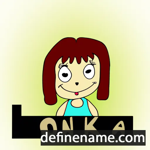 Leńka cartoon