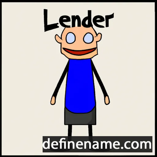 Lendert cartoon