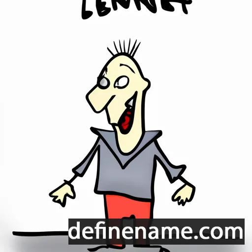 Lenert cartoon