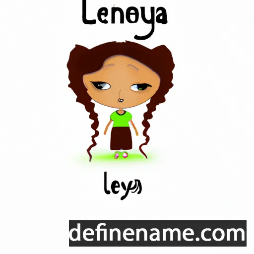 Leneya cartoon