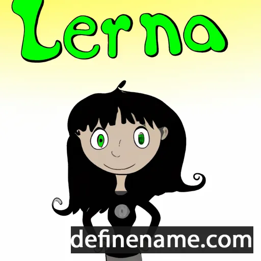 Lenira cartoon