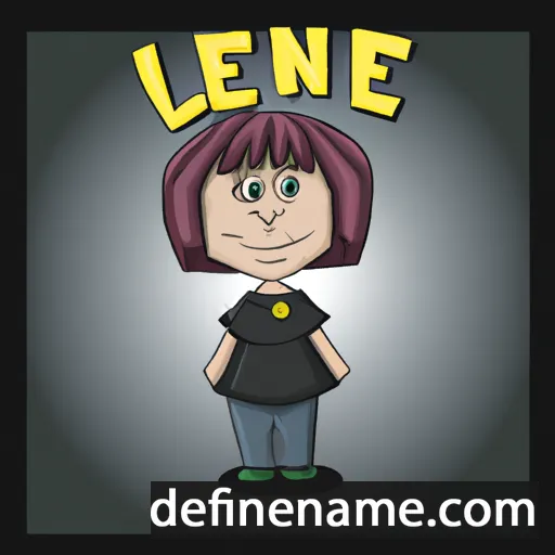 Lennae cartoon