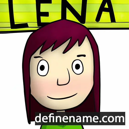 Lennea cartoon