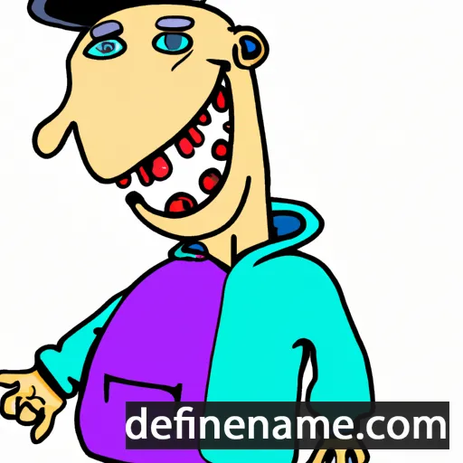 cartoon of the name Lenni