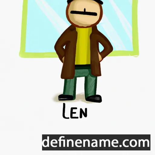 Lennix cartoon