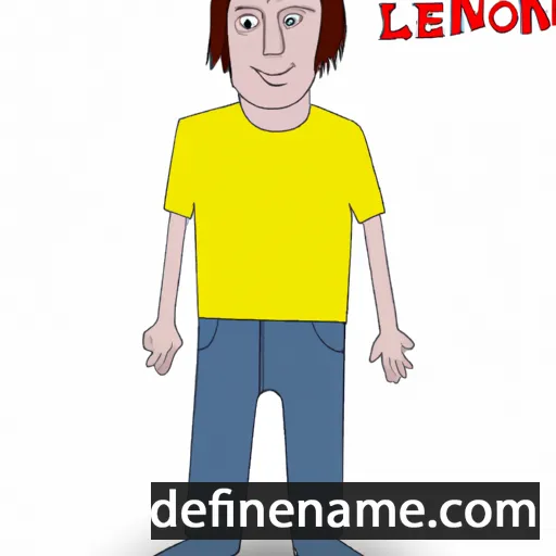 Lenon cartoon