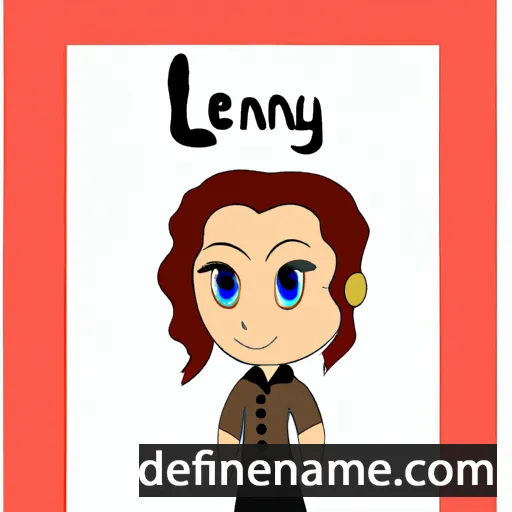 Lenya cartoon