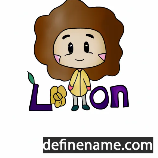 Leóna cartoon