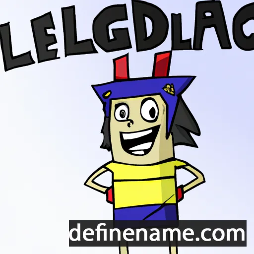 Leodegario cartoon