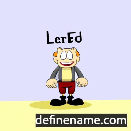 Leodfled cartoon