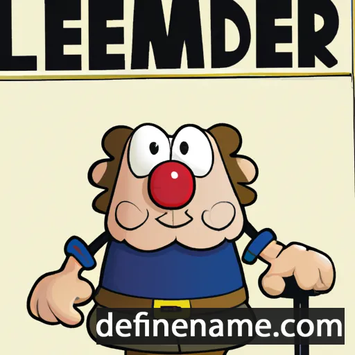 Leodmær cartoon