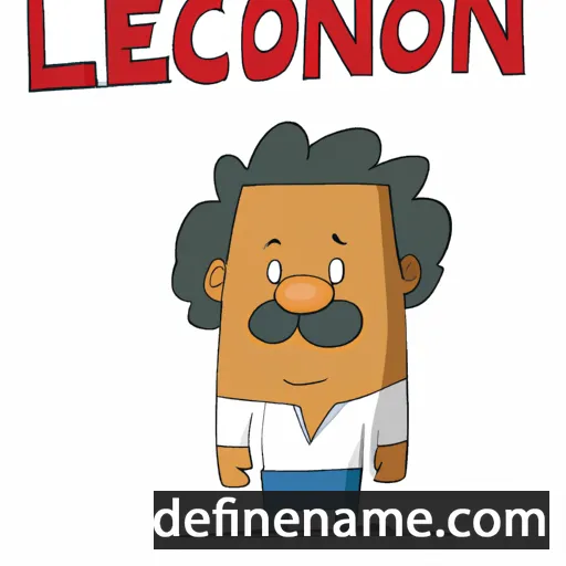 Leoniano cartoon