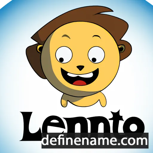 Leonito cartoon