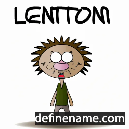 Leontien cartoon