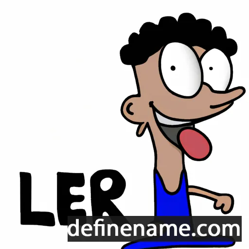 Lér cartoon