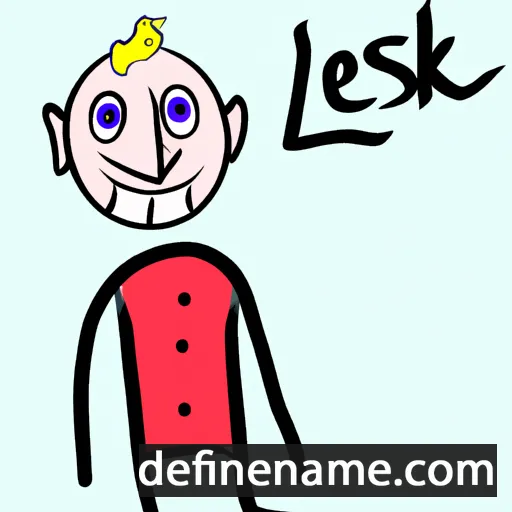 Lészk cartoon