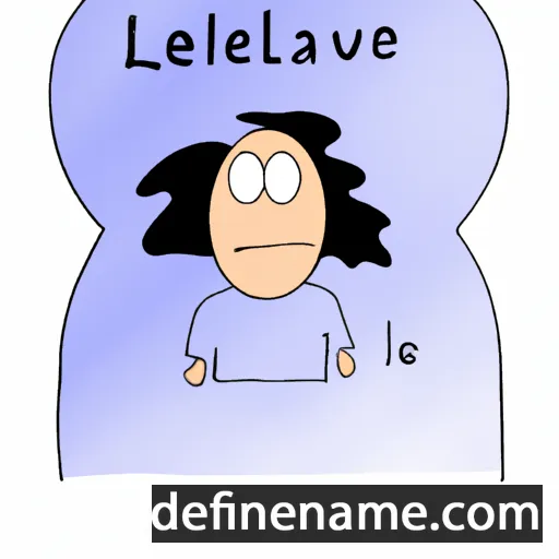 Léveillé cartoon