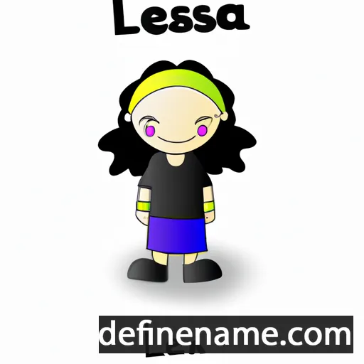 Lesana cartoon