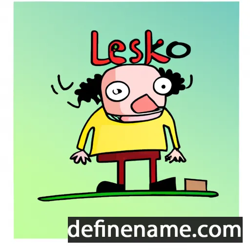 Lesko cartoon