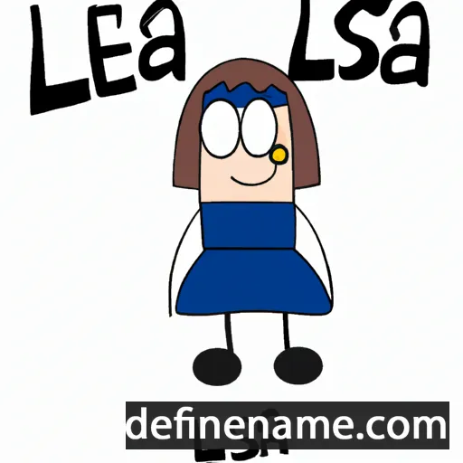 Lessa cartoon