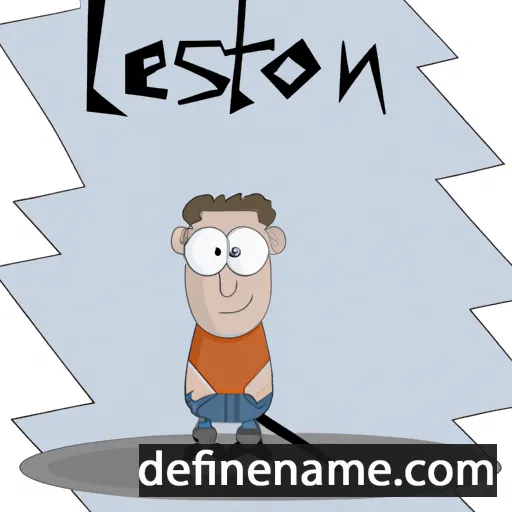 Leston cartoon