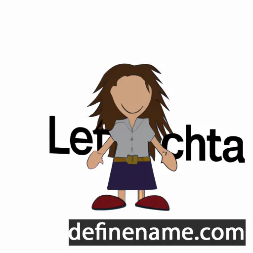 Letecia cartoon