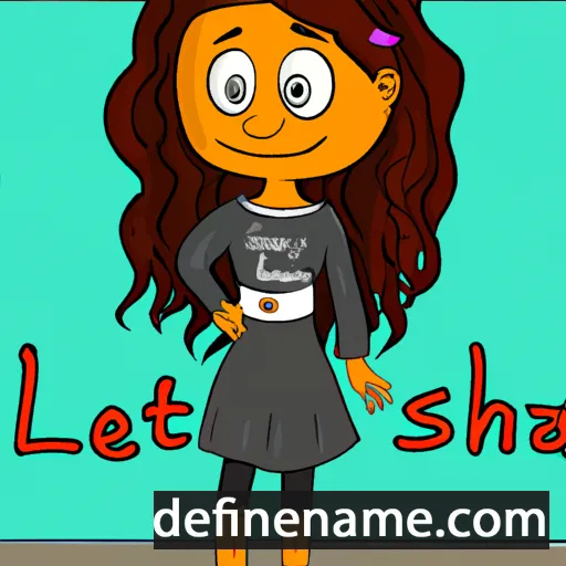 Letesha cartoon