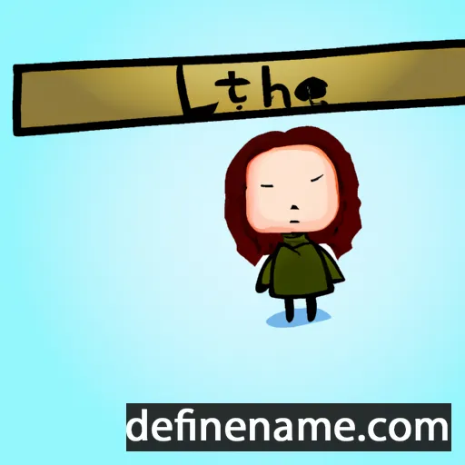 Lethie cartoon