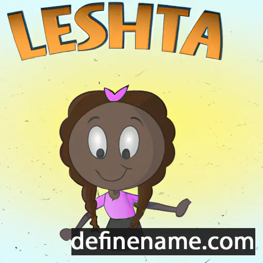 Letisha cartoon