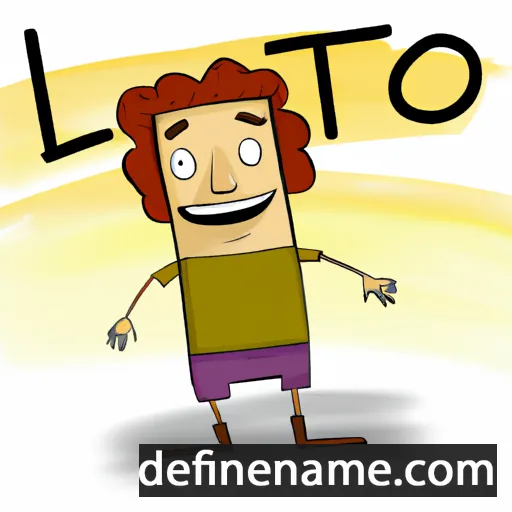 cartoon of the name Leto