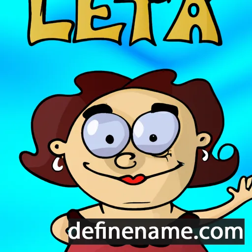 Letta cartoon