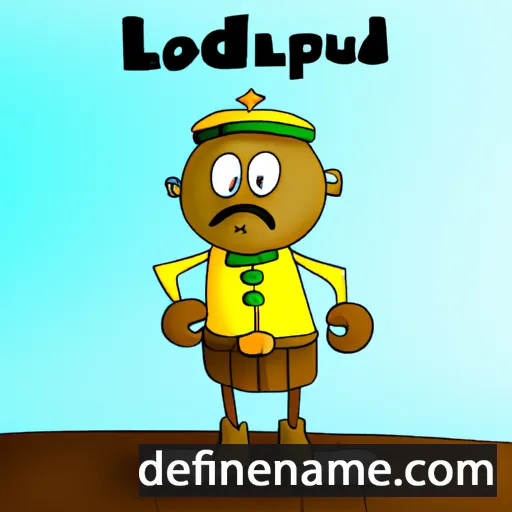 Leupoldu cartoon