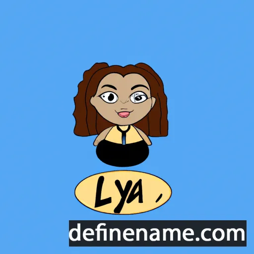 Leya cartoon