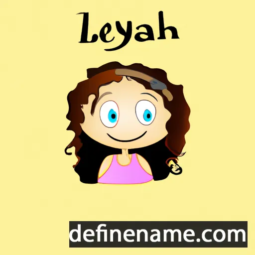 Leylah cartoon