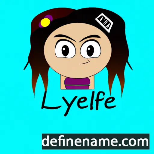 Leylee cartoon