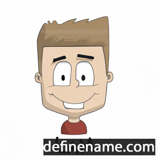 cartoon of the name Liam