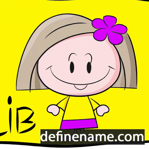 Libbi cartoon