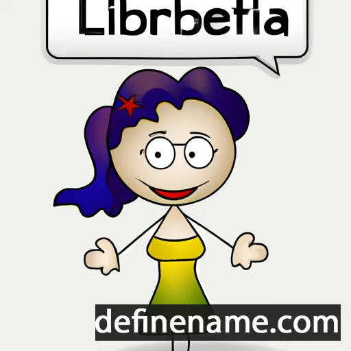 Liberta cartoon