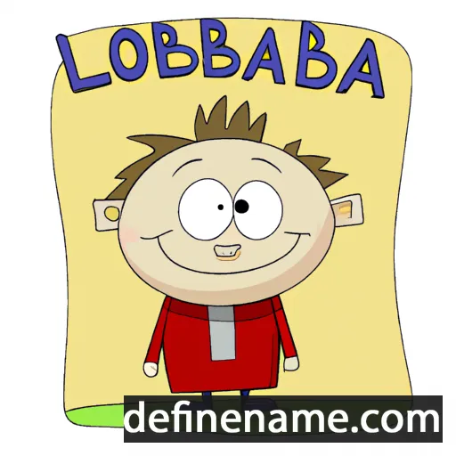 cartoon of the name Liboriusz