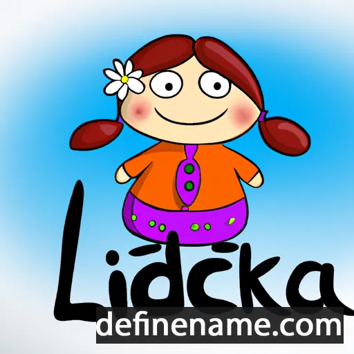 Lideczka cartoon