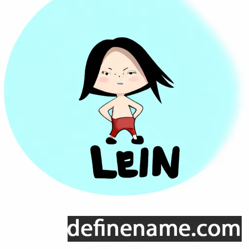 Lieni cartoon