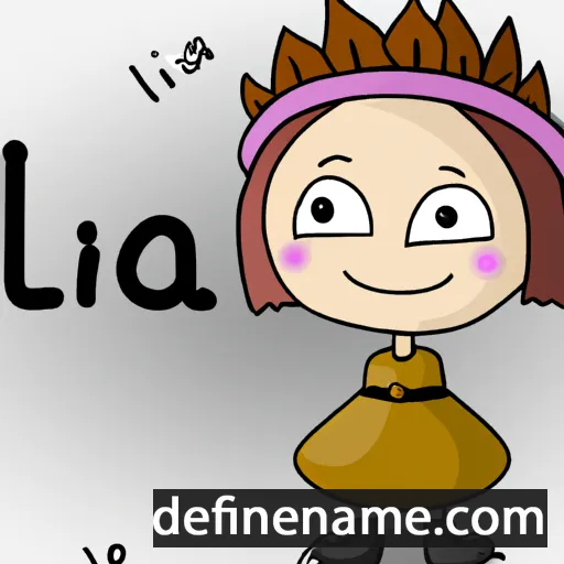 Lija cartoon