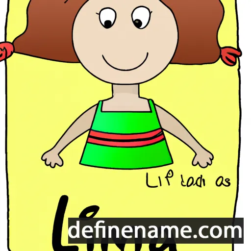 Lijana cartoon