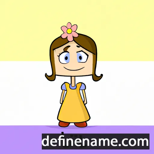 cartoon of the name Lili