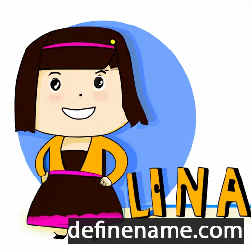 Lína cartoon