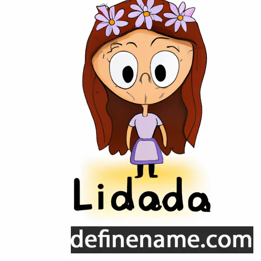 Liliadora cartoon